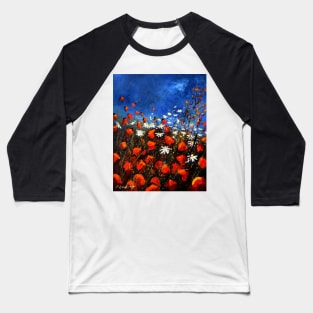 Red poppies Baseball T-Shirt